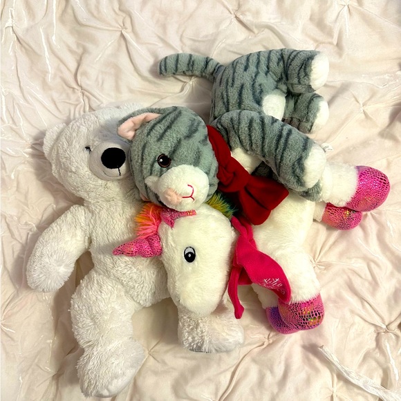 Other - A Bundle Of 3 Large Plush Stuffie Toys